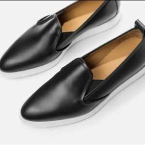 EVERLANE Leather Street Shoe pointed toe slip-on 7